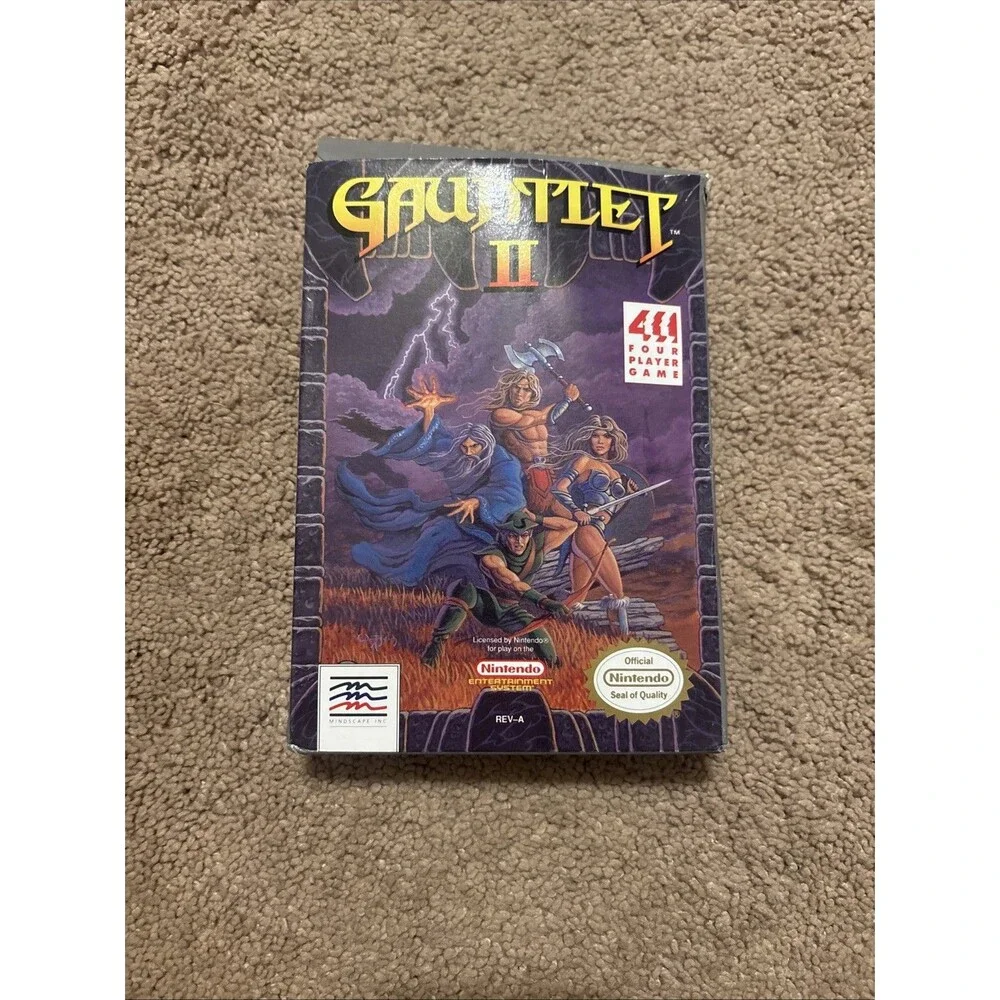 Gauntlet II - Box Only - Nintendo Entertainment System NES (No Game)